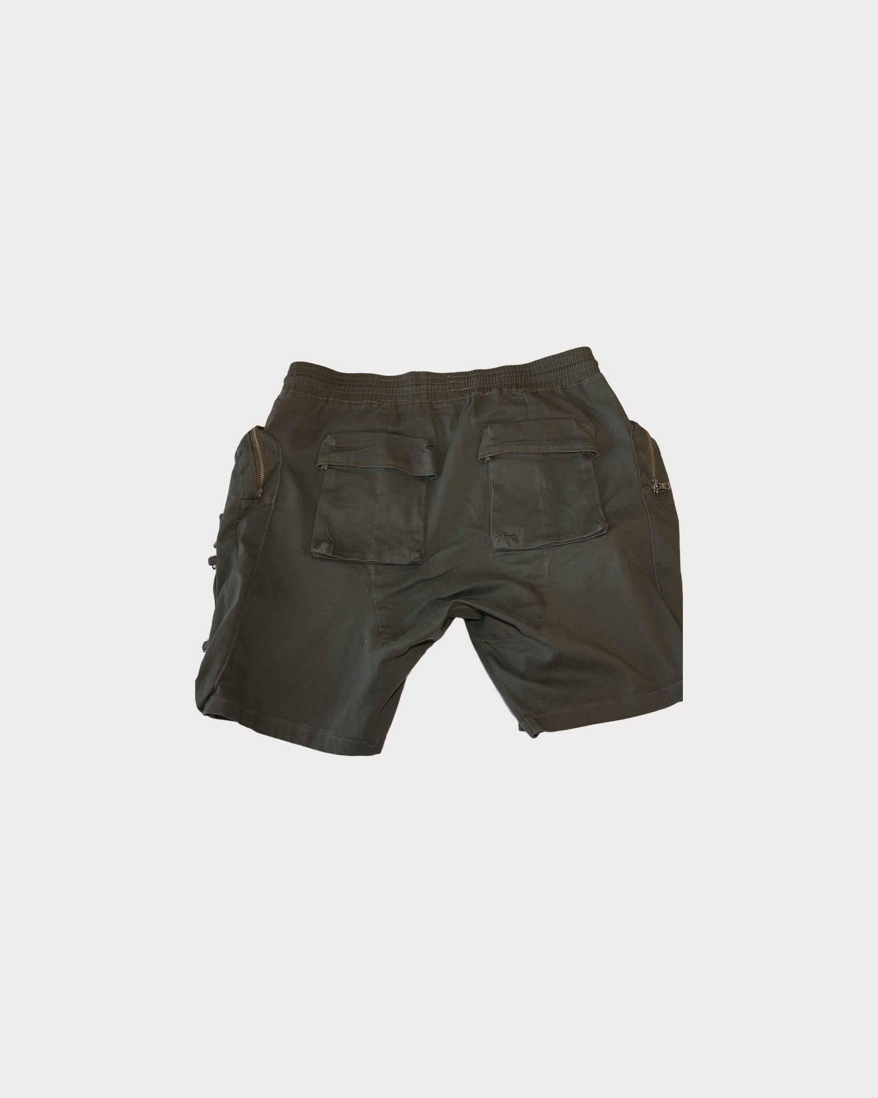 RIS Olive Cargo Shorts