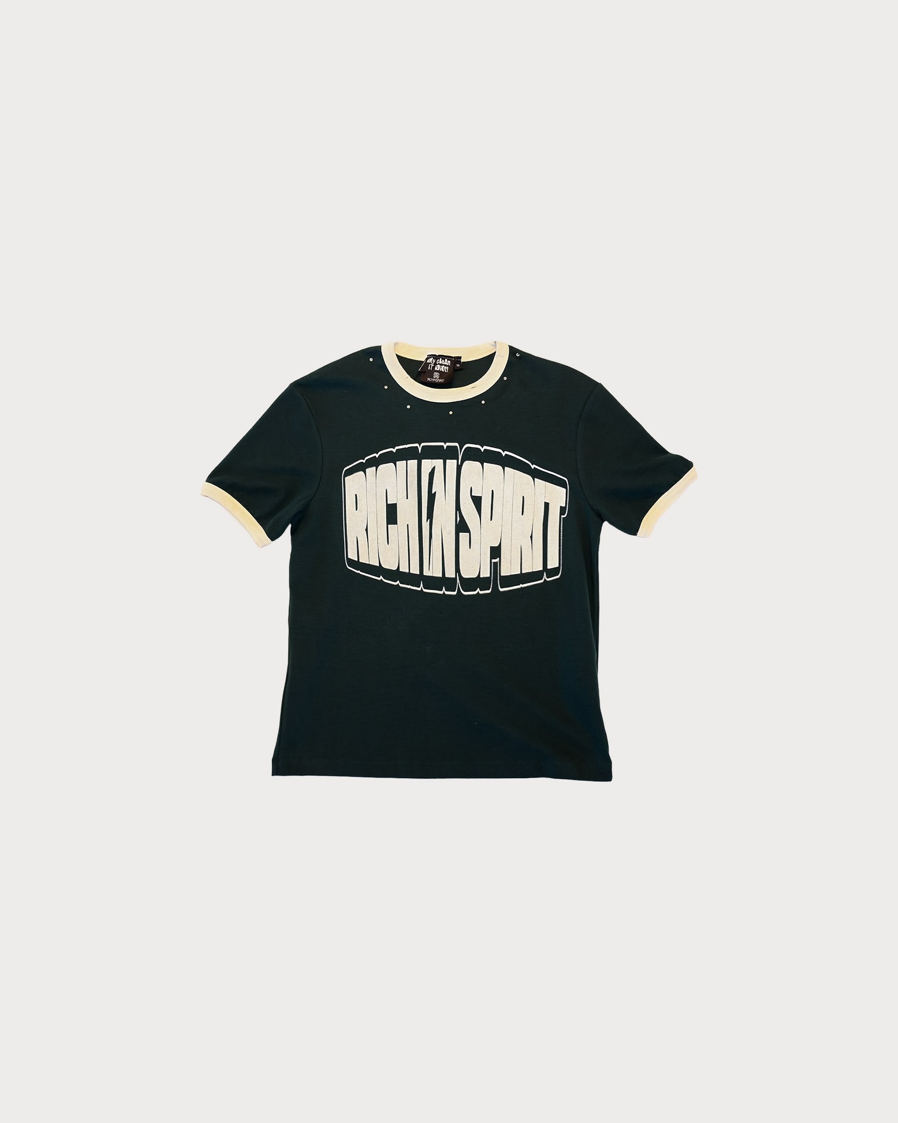 Rich In Spirit Ribbed Stone Tee