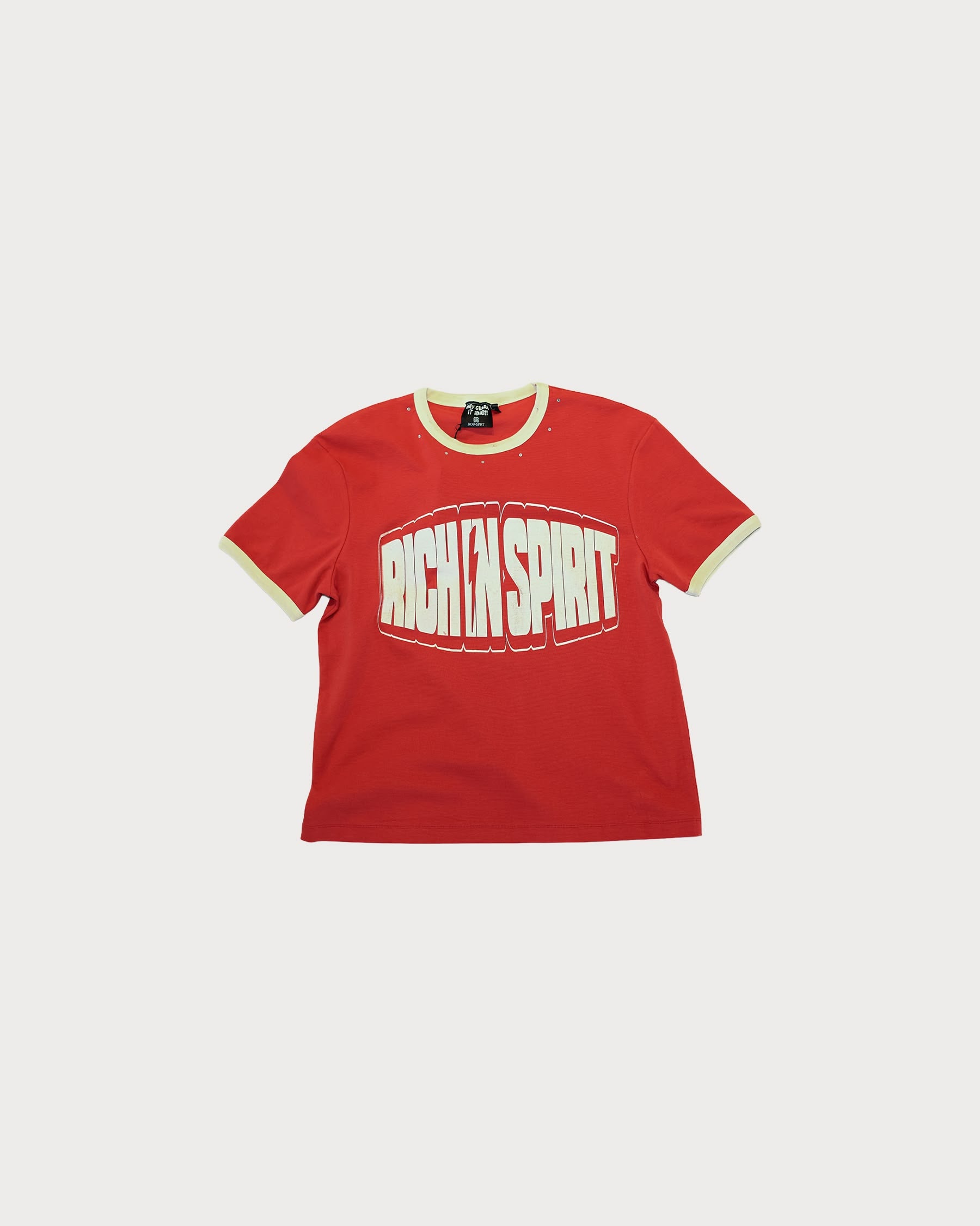 Rich In Spirit Ribbed Stone Tee